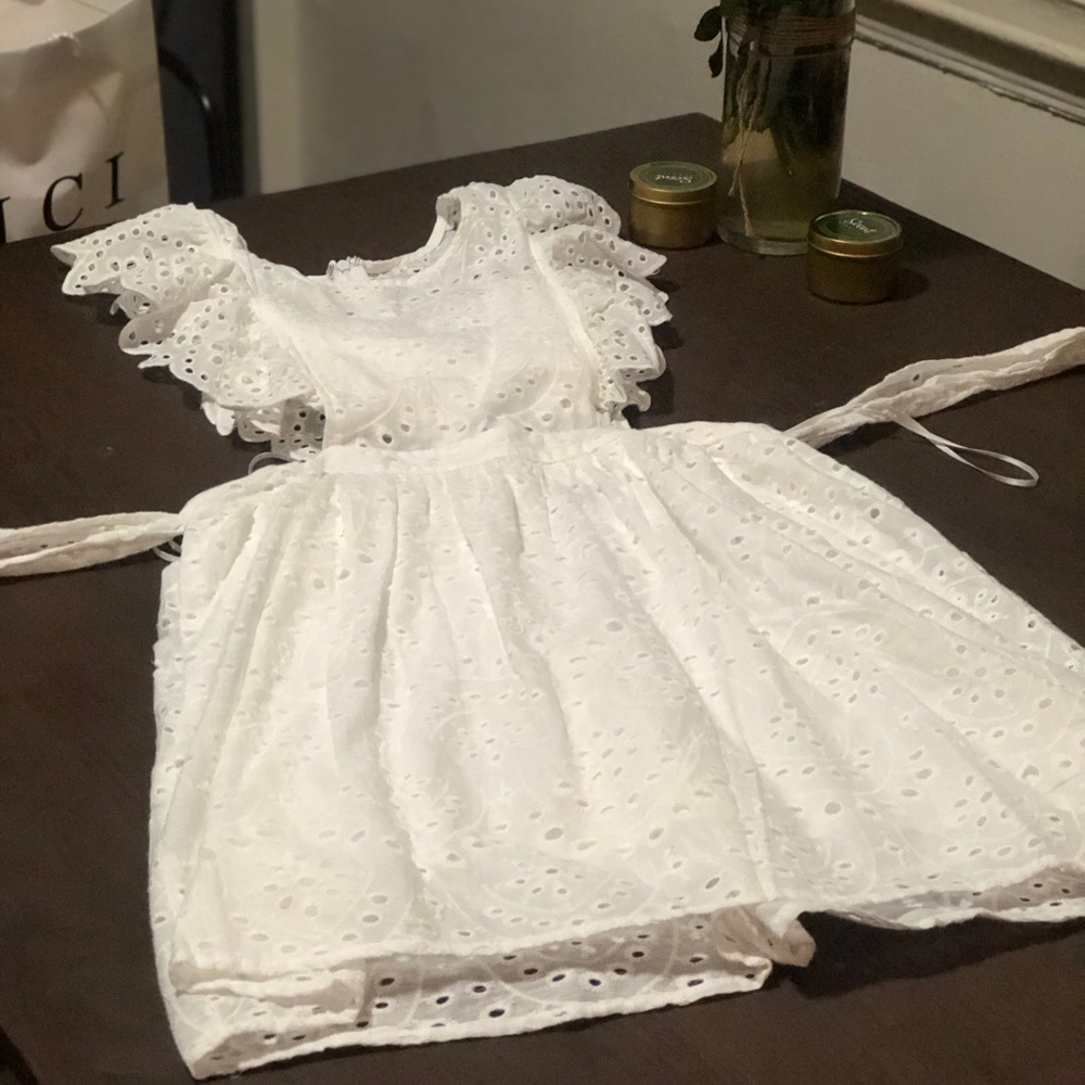 White summer dress